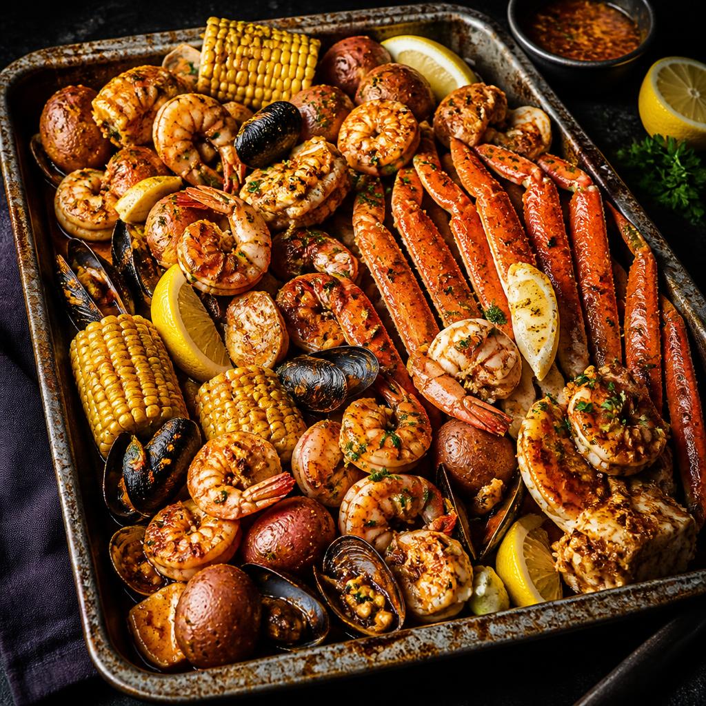 Seafood Cajun Buffet at Sweet Pepper Restaurant & Cafe Dubai